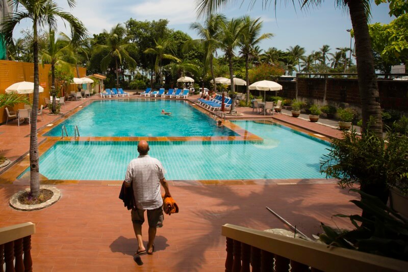 Twin Palms Resort Pattaya : 2 Swimming pools