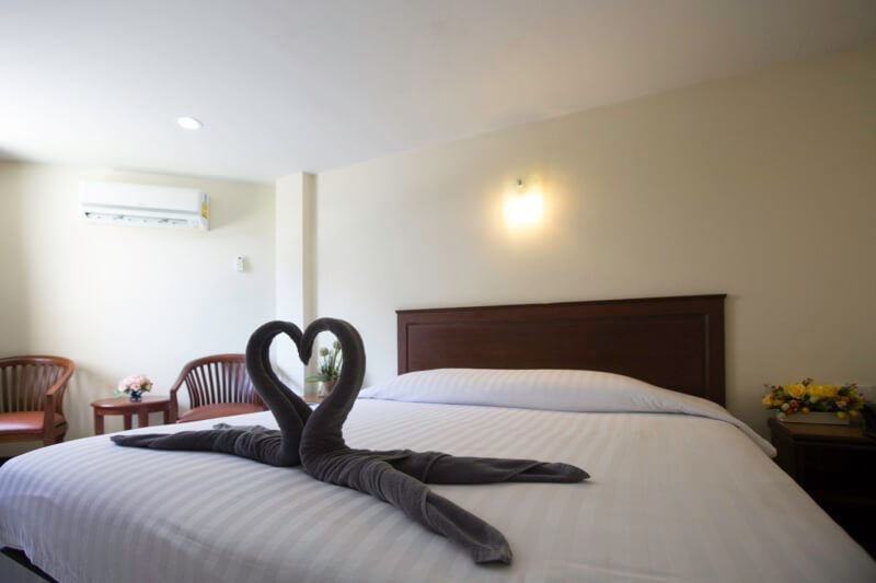 Twin Palms Resort Pattaya : Superior Double Bed