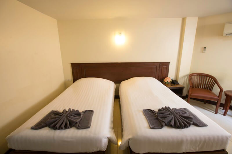 Twin Palms Resort Pattaya : Superior Twin Bed