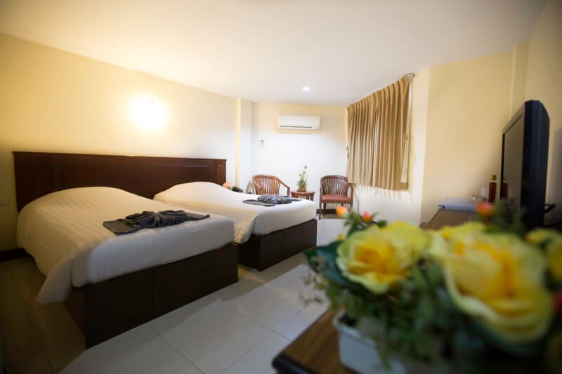 Twin Palms Resort Pattaya : Superior Twin Bed